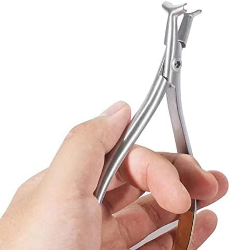 [Australia - AusPower] - Dental End NiTi Bending Plier Orthodontic Pliers Instrument Arch wire Distal End Back bend Forceps Stainless Steel Dentist Tool 