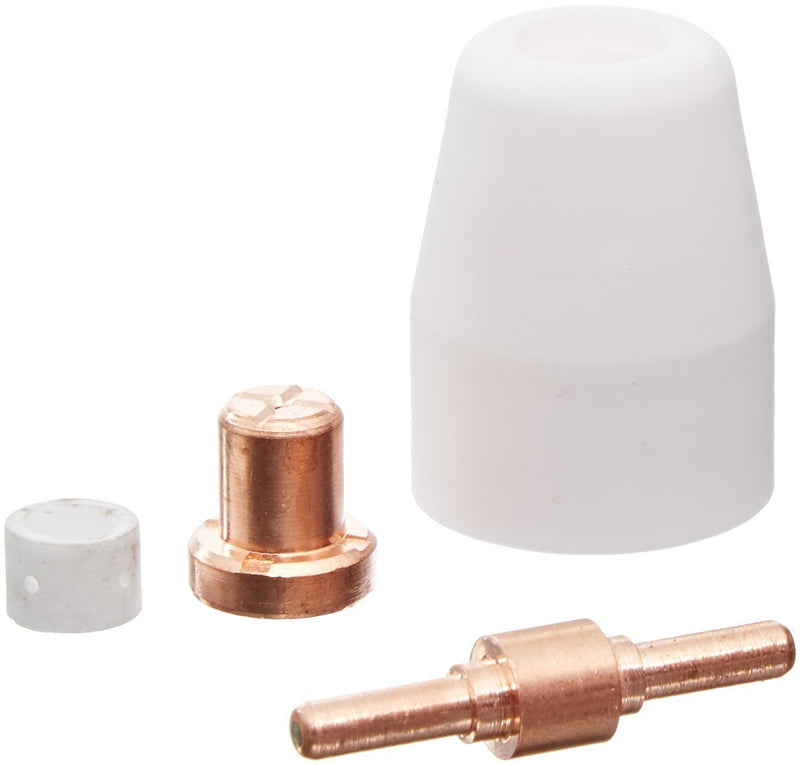 40-Piece Set of Nozzle Electrode Cup and Ring LCON40 for LT5000D CT520D CUT32i 40 Pieces