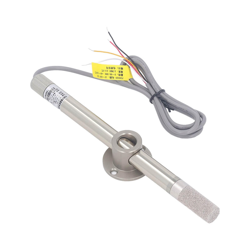 [Australia - AusPower] - Temperature Humidity Sensor Probe, 4‑20mA Output IP68 15‑30V DC Temp Sensor Probe Digital Temperature Transmitter Extension Cable Probe 