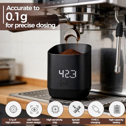 Digital Coffee Scale with LED Display Coffee Bean Weight Scale