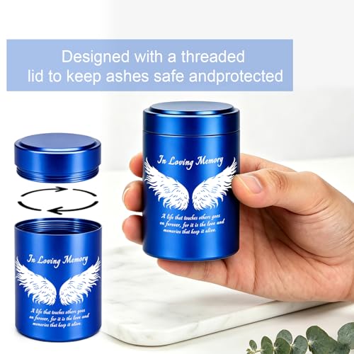 12Pcs Small Urn Cremation Jewelry Necklaces for Ashes Stainless Steel Keepsake Urns Memorial Locket Mini Ash Holders Waterproof for Human Adult Female Male Family Loved One ﻿ (12Pcs-Purple) 12pcs-purple