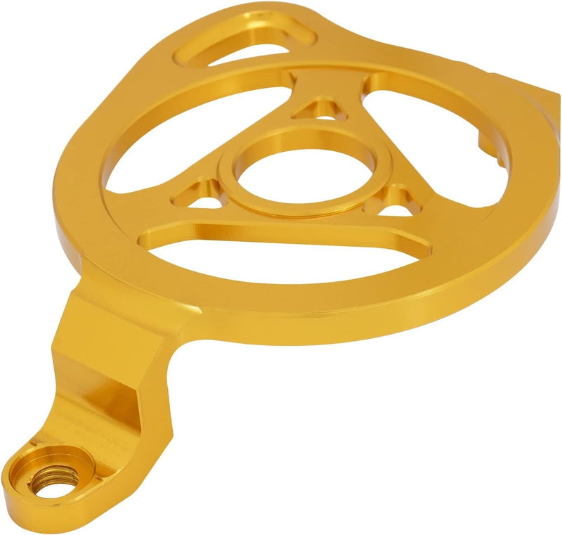 JFG RACING Engine Case Saver Cover for Surron,Pulley Guard for Dirt Bike Sur Ron Light Bee X and S/X160/X260/L1E-Gold gold