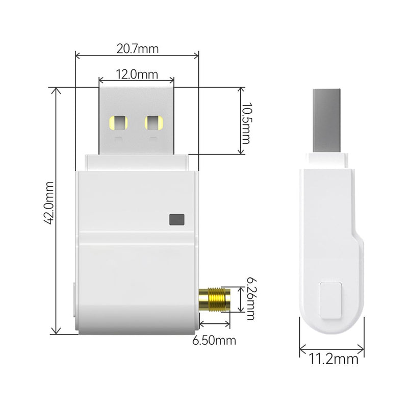 E22-400T22U USB LoRa Radio Module PCB Antenna 22dBm 5km Range LBT RSSI Industrial Quality