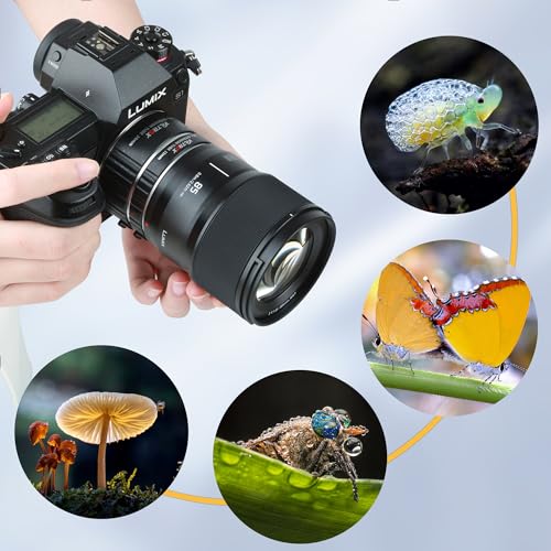 VILTROX DG-L Automatic Macro Extension Tube Set Auto-Focus Extender Tube Adapter Ring 12mm,24mm Support TTL and AE for Leica L