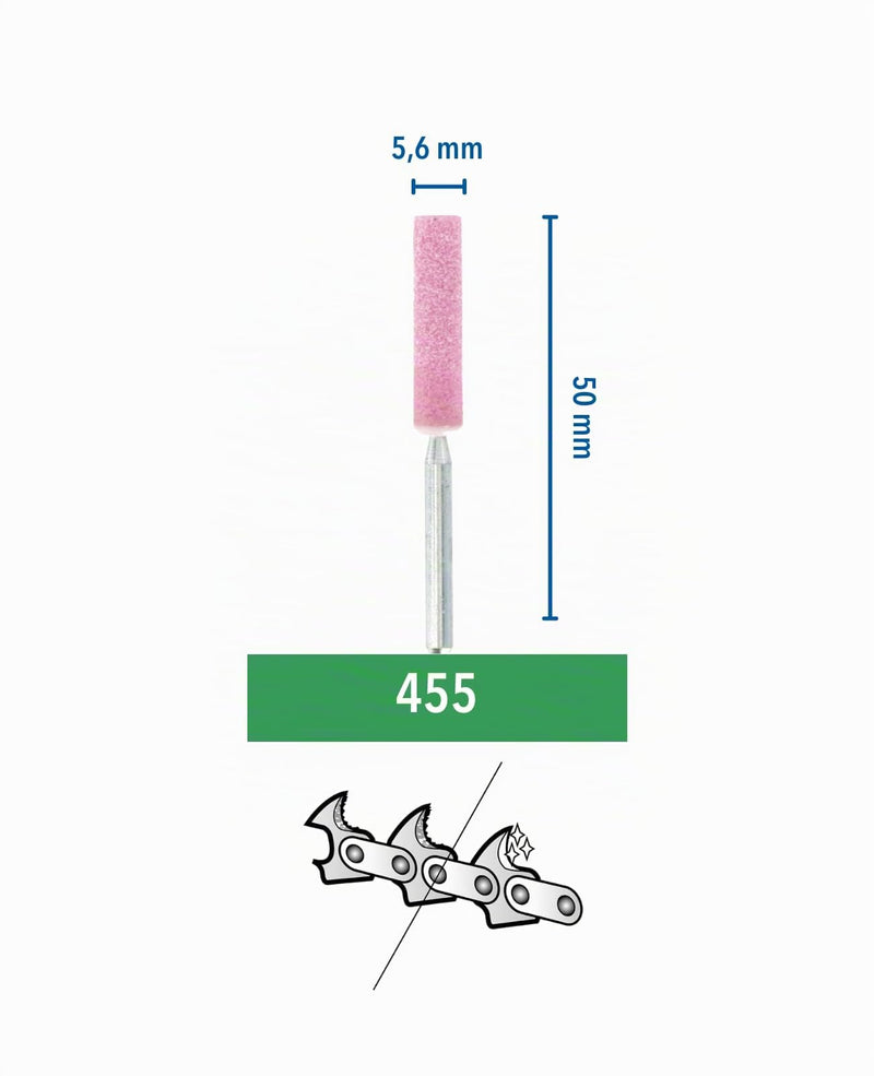 Dremel 455 Grinding Stone for Sharpening Saw Chains ø 5.6 mm 455 - 5.6 mm