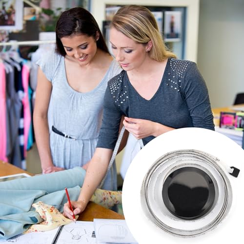 PVC Goniometer Physiotherapy and Tape Measure for Body Measurements Small Tape Measure | For Schneider 60 Inch 150 cm White Transparent 360° Rotation Protractor Physiotherapy Protractor Goniometer