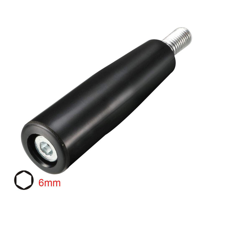 [Australia - AusPower] - uxcell Revolving Handwheel Machine Handle M12 (1.75mm Pitch) Male Threaded Stem for Milling Machinery M12 x 100mm 