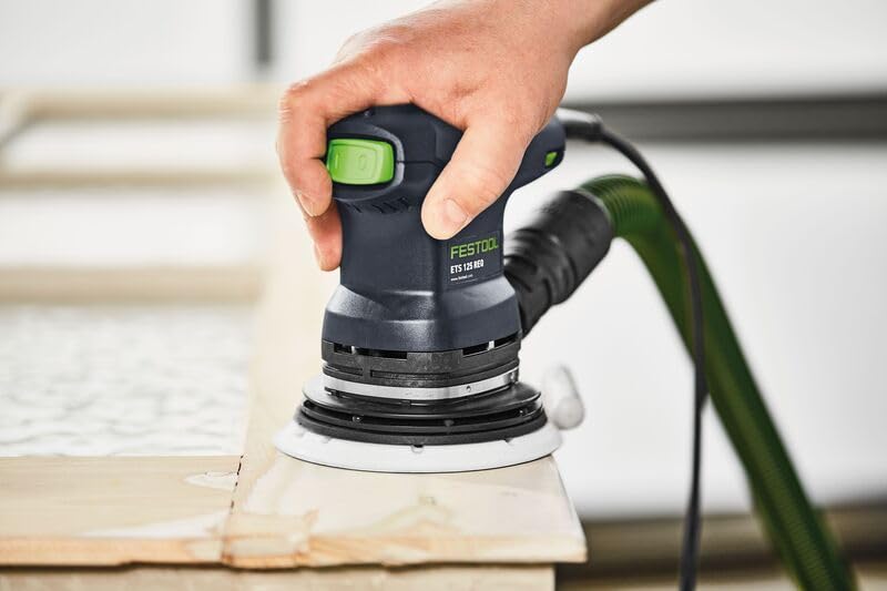 Festool 492280 ETS 125 EQ Jetstream soft replacement sanding pad, 125mm (5 in) hook and loop disc