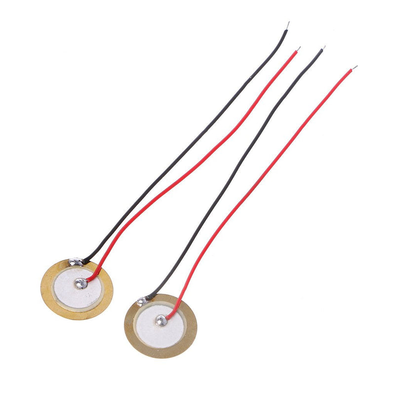 10 x 15mm Piezoelectric Piezo Ceramic Plate for Buzzer Speaker