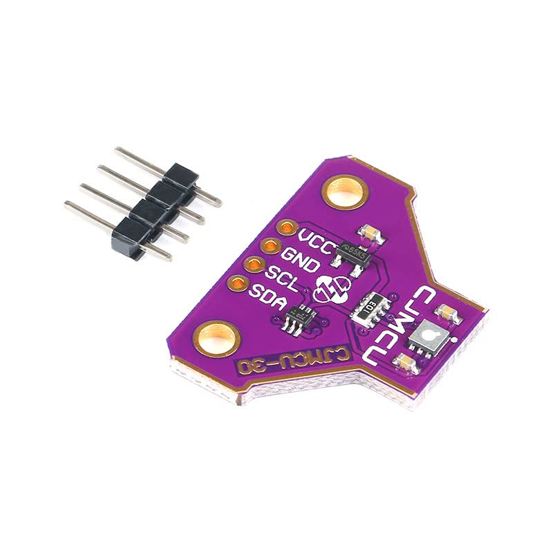 [Australia - AusPower] - SGP30 Gas Detector Sensor Module TVOC/eCO2 Indoor Air Measurement Detector TVOC CO2eq Low Power Consumption 48mA 1.8V Multi Pixel Digital Gas Sensor Module IIC I2C Air Quality Monitor 