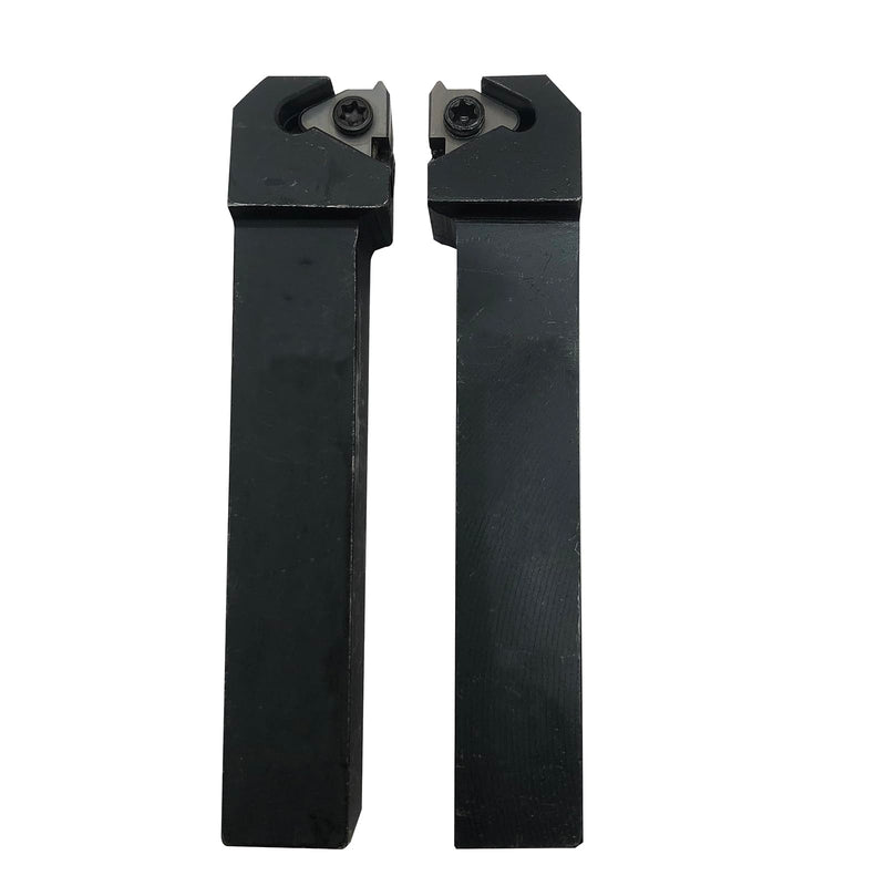 [Australia - AusPower] - Lather Threading Tool Bit Set External Internal Threading Boring Bars Turning Tool Holders with 11IR AG60 16ER 16IR AG60 Carbide Threading Inserts (2pcs 5/8 Holders + 16ER IR AG60) 2pcs 5/8 Holders + 16ER IR AG60 
