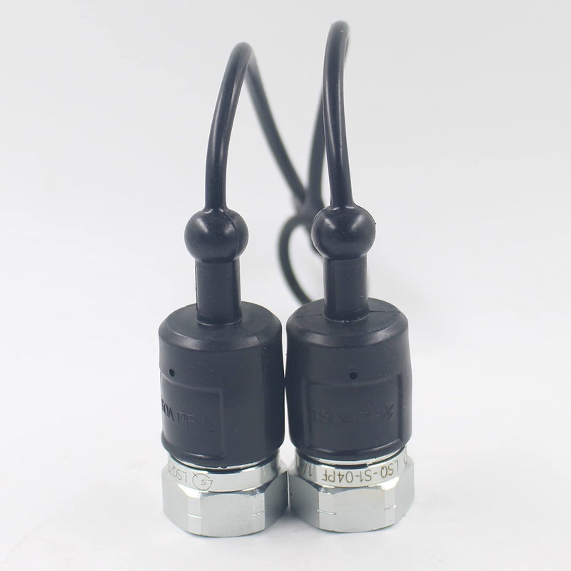 [Australia - AusPower] - 2 Pcs- Ag Type Poppet Valve ISO5675/ISO7241-A Plug Hydraulic Quick Connect Male Coupler LSQ-S1-04PF 1/2'' NPT Ag Poppet Valve 1/2''NPT Male 2PCS 