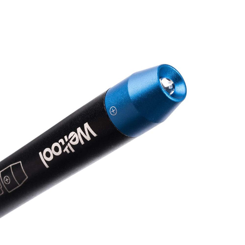 [Australia - AusPower] - Weltool M6-BL EMS Medical Penlight Soft Light with Pupil Gauge for ENT Doctor Nurse EMT Emergency Pocket Inspection Torch with Clip 