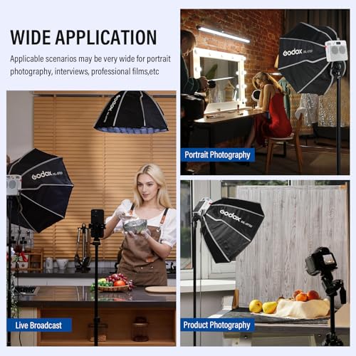 Godox ML-SF50 Octagon Softbox for Godox Led Video Light