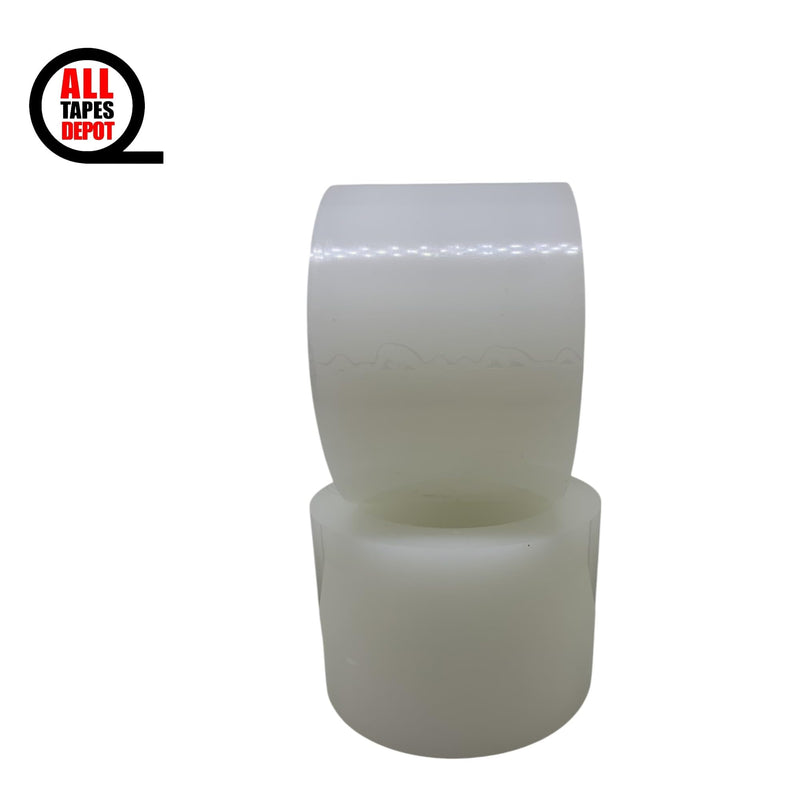 Greenhouse Repair Tape - 3 x 108', Clear Polyethylene Film for Long-Term UV Protection, Ideal for Greenhouses, Boats, and Campers. 3 inch x 108 ft. Pack of 1 ROLL