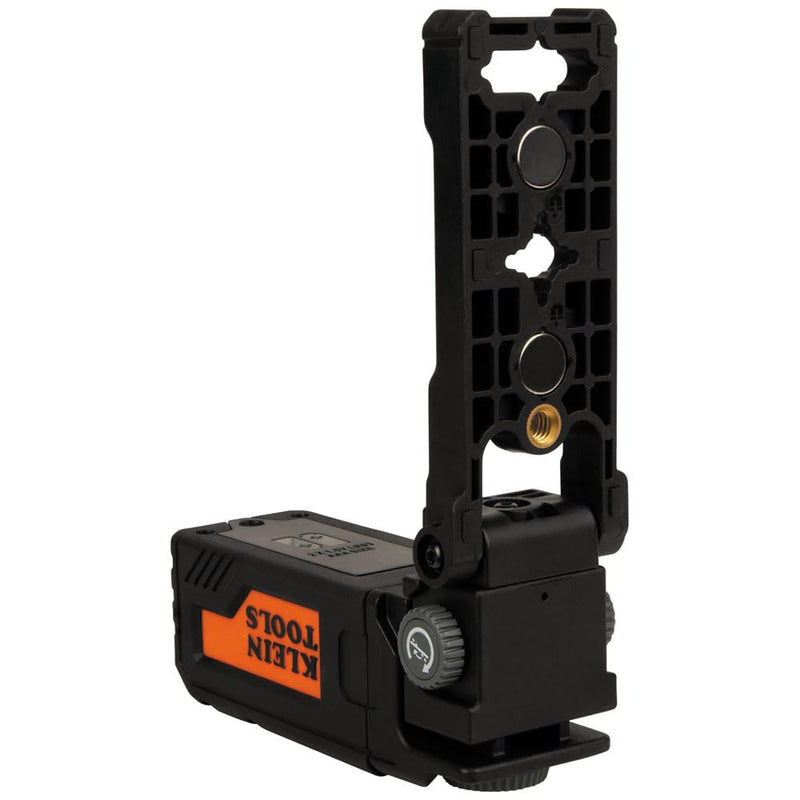 [Australia - AusPower] - Klein Tools 93PTL Magnetic Pocket Laser Level, Bright Red Leveling and Alignment Tool, 3 Bubble Vials, 360-Degree Wall Attachment, Picture Hanging Red Line 