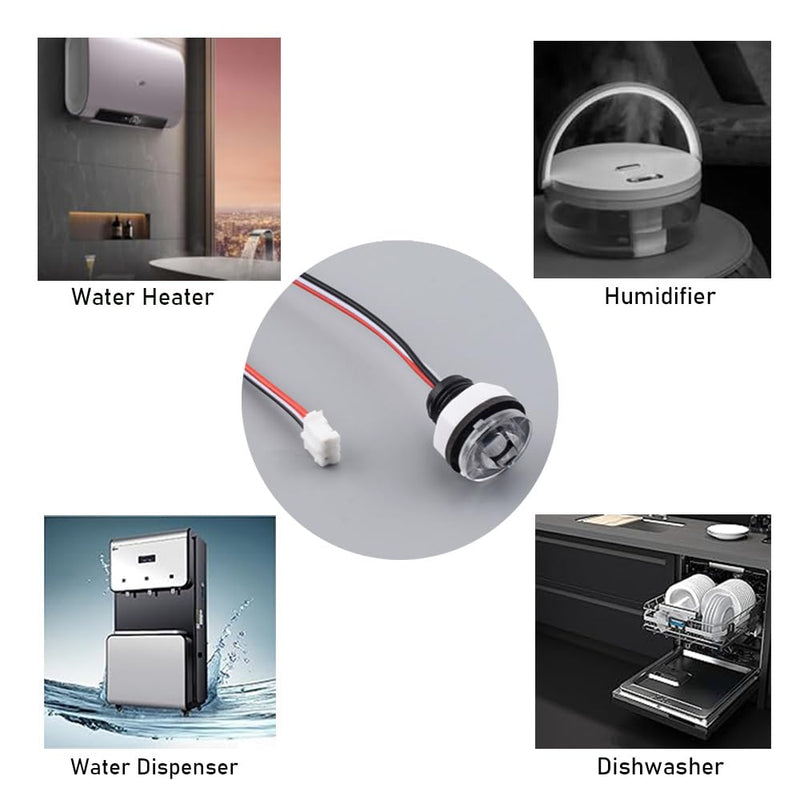 [Australia - AusPower] - Gikfun 2PCS High Sensibility Optical Water Liquid Level Sensor 300mm Cable Working with Liquid Level Controller EK2172 