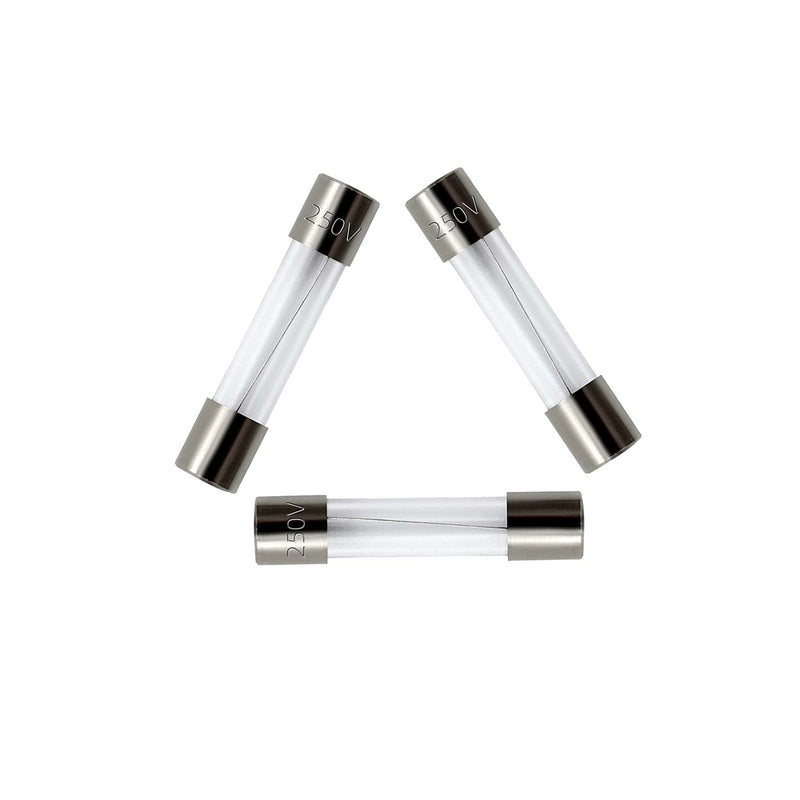 [Australia - AusPower] - Pack of 10 pcs F2AL Fast-Blow Fuse 2A 250V Glass Fuses 0.23 x 1.18 inch / 6 x 30 mm (2amp) (F2A) 