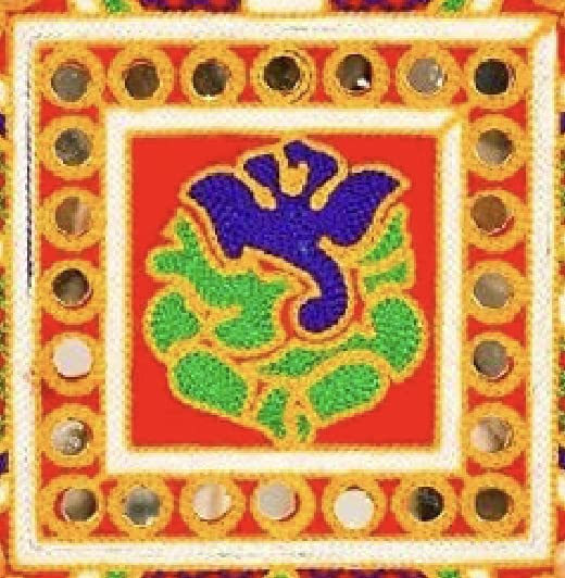 Ganesh Subh Labh Wall Hangings Indian Traditional Home Office Temple Festival Décor Decoration & Gifting Size- Height 17 inches Shubh Labh Ganesh