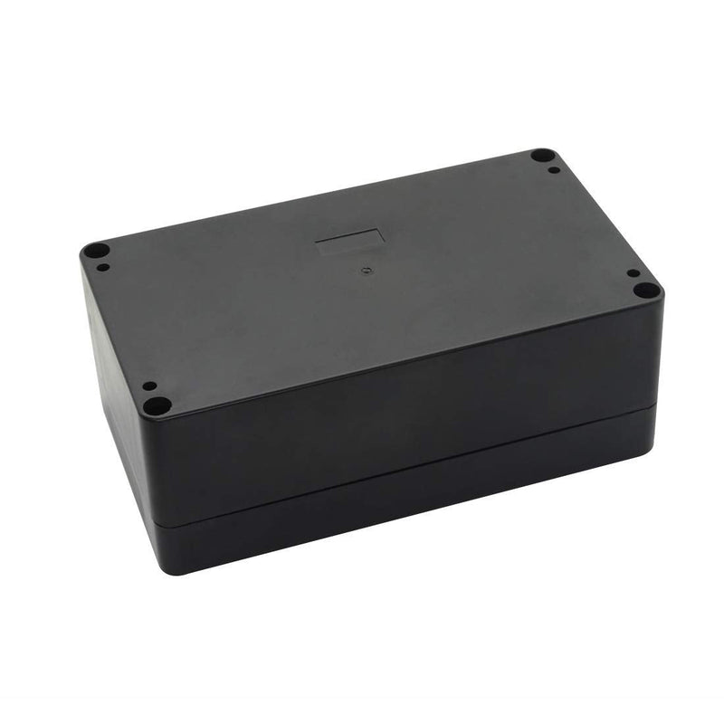 [Australia - AusPower] - LeMotech Project Box ABS Plastic Junction Box IP65 Waterproof Electrical Boxes Universal Enclosure Black 6.2X 3.5X 2.4 inch (158x90x60mm)?Pack of 1? 6.2"x 3.5"x 2.4" 1 pack 