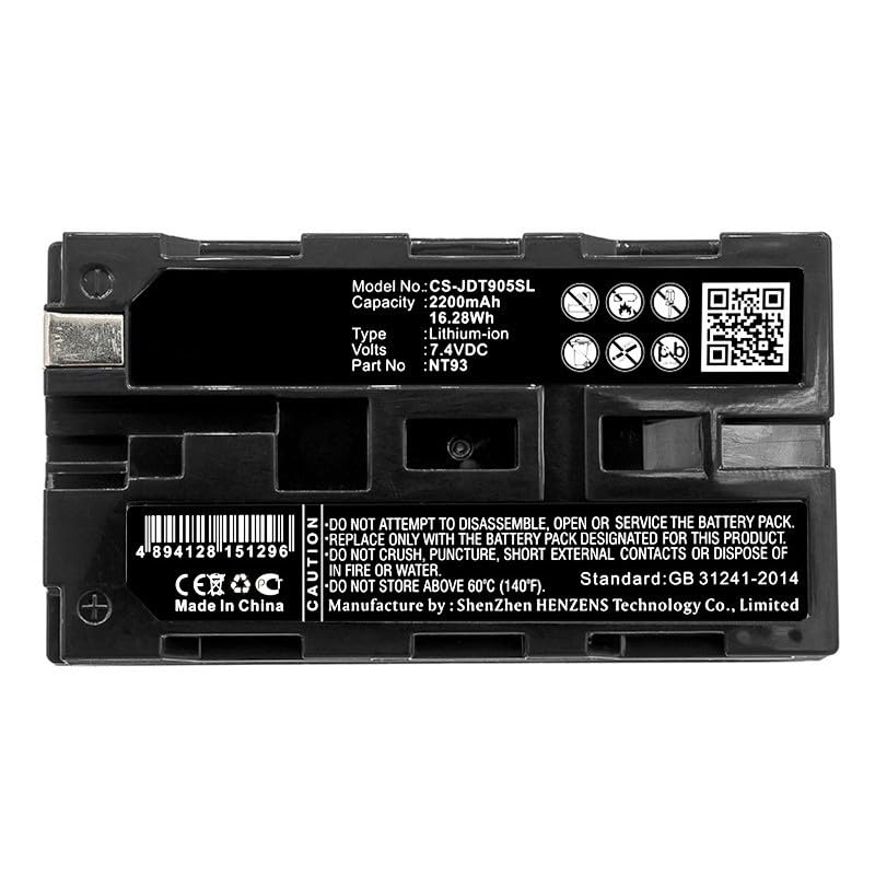 [Australia - AusPower] - Generic Battery for JDSU NT905 Test-Um NT905 Validator NT1150 NT1155 NT-900 AS-is NT950 NT955 Test-Um Validator NT900 Test-Um Validator NT99 Validator-NT, fit for NT93 NT99 19-3762, Black 