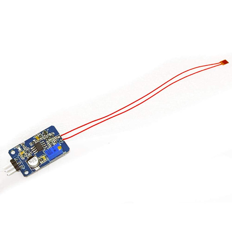 [Australia - AusPower] - Taidacent Strain Gauge 350 Ohm Bend Flex Sensor Weighing Amplifier Module Pressure Sensor Analog Output Strain Gauge Test Kit (Extension Cable) Extension Cable 