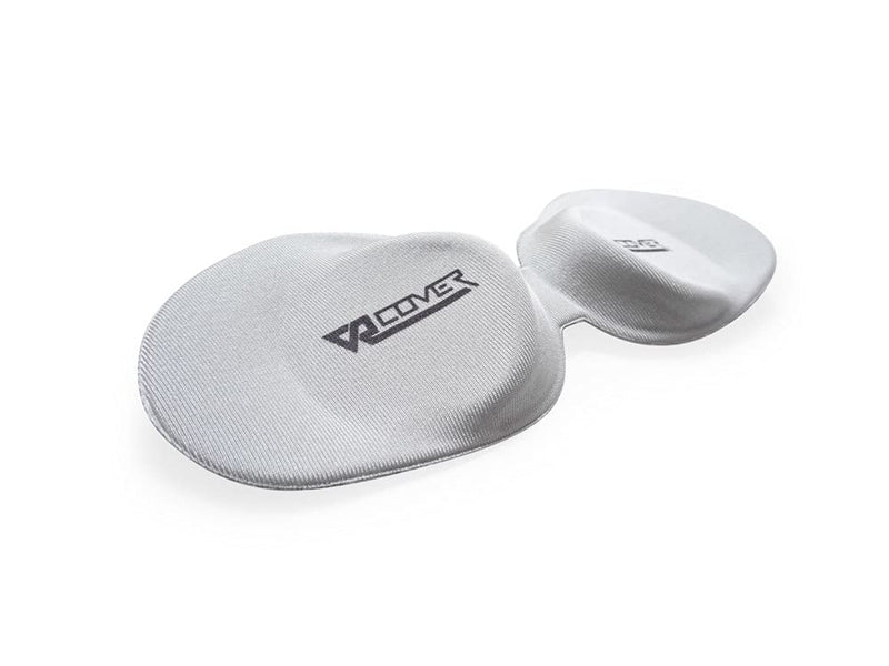 [Australia - AusPower] - VR Cover Lens Cover for Meta Quest 3, Quest 2, ﻿Pico Neo3 Link, Pico Neo3 Pro, and Pico Pro Eye (Light Grey) Light Grey 