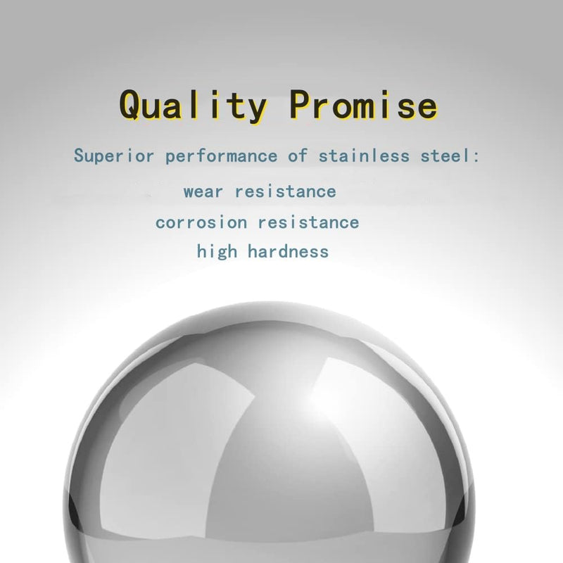 [Australia - AusPower] - (20pcs, 5/8") High-Precision Steel Ball 304 Stainless Steel Bearing Ball G100 5/8" 20 