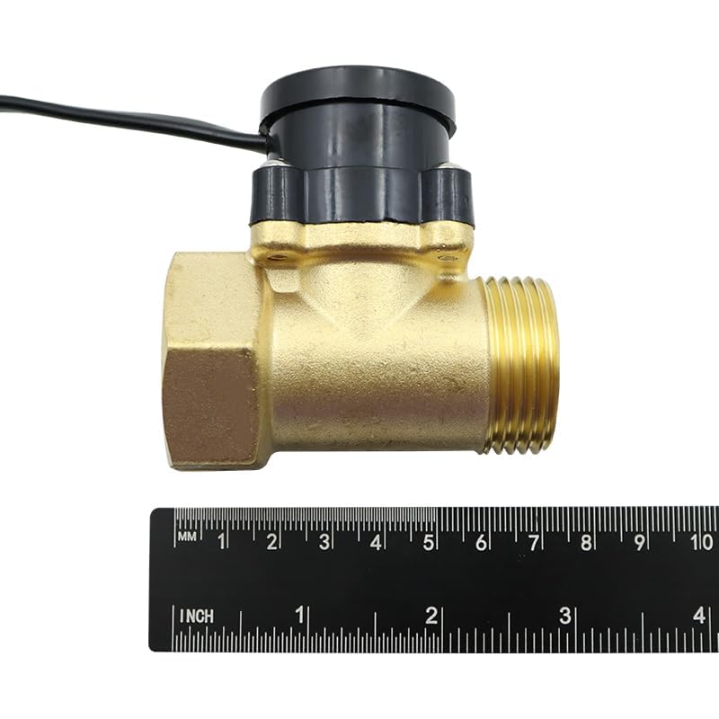 Namvo Water Flow Switch G1 Thread Flow Sensor Water Pump Control Switch, HT-800 G1 Thread 220 V Water Pump Flow Sensor Automatic Control Switch