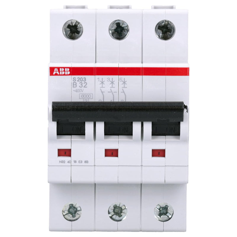 [Australia - AusPower] - ABB S203-B32 Automatic Circuit Breaker - 32A. 