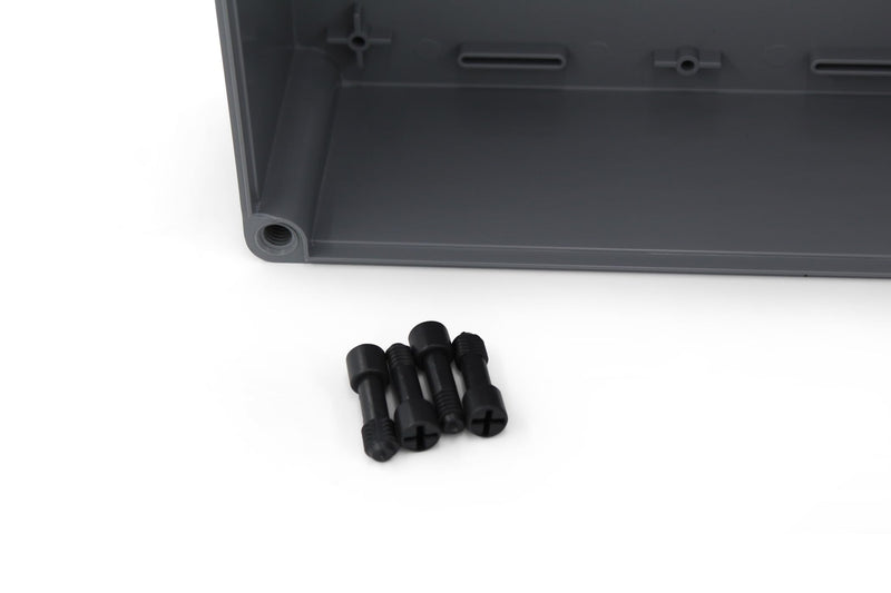 Co. Weather & Dust Proof PS Plastic Junction Conduit Box (1, 12" x 8" x 4") 1 12" x 8" x 4"