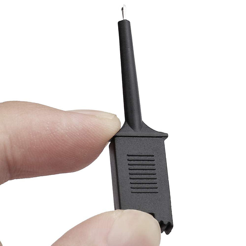 CLDIY 6 Colors Mini SMD IC Test Hook Clip Grabber Sample Jumper for Electronic Experiment 30 Pieces