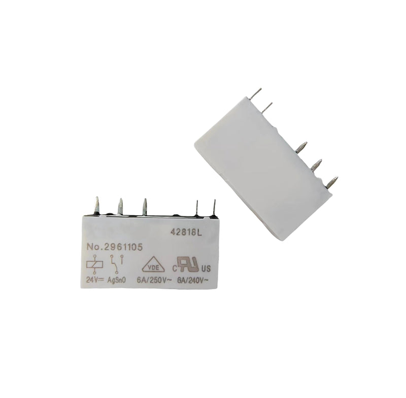 NO.2961105 Phoenix Contact Power Relay 5 Pins 6A 250VAC 24VDC (10) 10