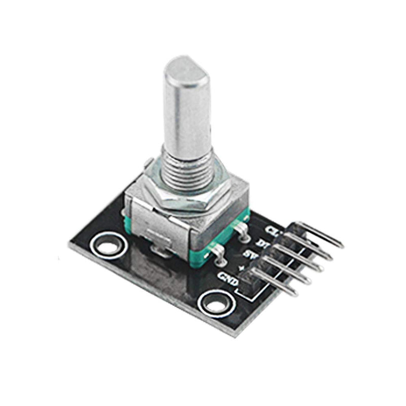 [Australia - AusPower] - WMYCONGCONG 5 PCS KY-040 Rotary Encoder Module Brick Sensor Board with 120 PCS Multicolored Breadboard Jumper Wires Ribbon Cables Kit 