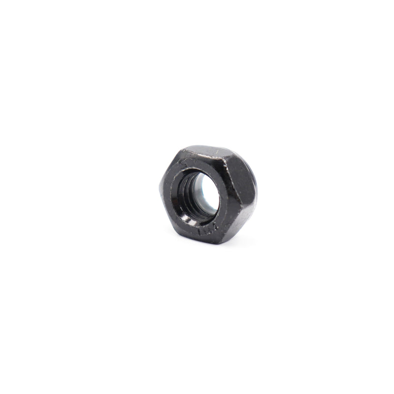 [Australia - AusPower] - 40pcs Black M8x1.25mm Nylock Nylon Inserted Lock Nut Carbon Steel M8 40Pcs 