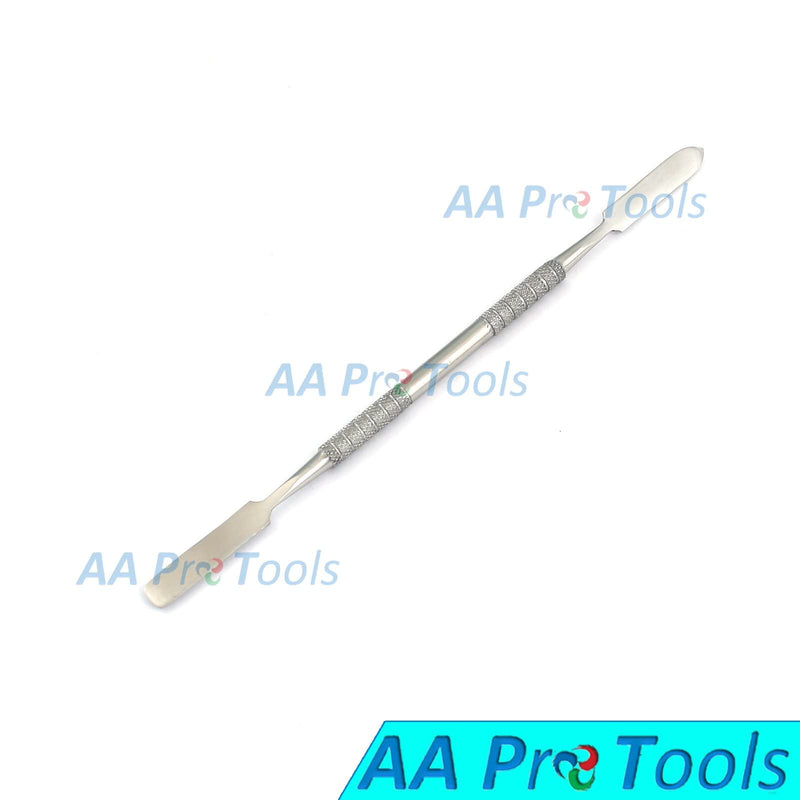 [Australia - AusPower] - AA PRO Dental Cement Spatula LAB Mixing Modeling Stainless Steel Double Ended Restorative Instruments A+ Quality 