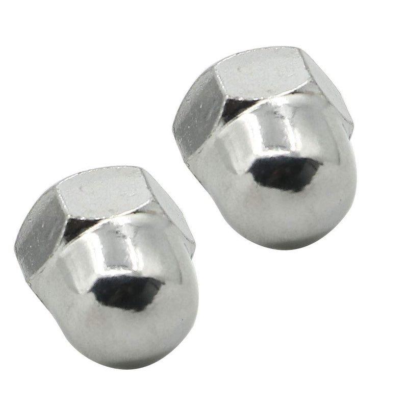 [Australia - AusPower] - Alpha Rider 5PCS M10 Dome Acorn Cap Cover Nut 10mm x 1.25 Thread Pitch Wrench Size 16mm For Honda 