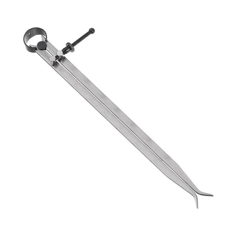 [Australia - AusPower] - Spring Joint Caliper - [16 Inch] Carbon Steel Adjustable Spring Inside Caliper with Solid Nut for Metalworking Drawing Use, Silver Tone 16 Inch 