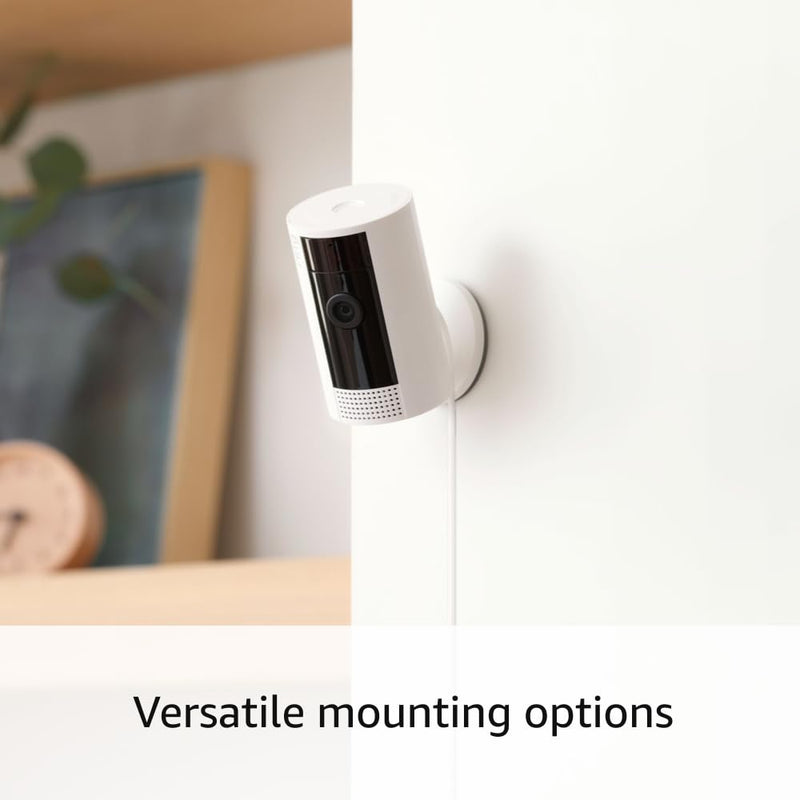 [Australia - AusPower] - Ring Indoor Cam (2nd Gen) | latest generation, 2023 release | 1080p HD Video & Color Night Vision, Two-Way Talk, and Manual Audio & Video Privacy Cover | Black 1 Camera Device only 
