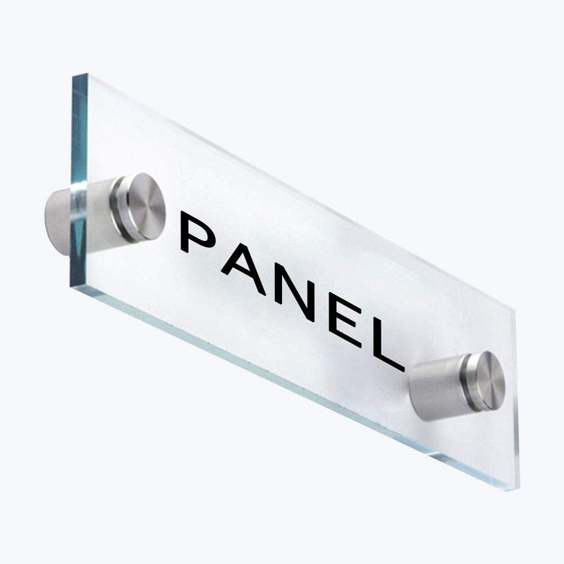[Australia - AusPower] - Lantee Sign Standoff Screws - 8 Pcs 1/2 x 1 Inch Stainless Steel Standoff Mounts Hardware Screws for Acrylic & Glass, 12 x 25mm 1/2" x 1" / 12 x 25mm 