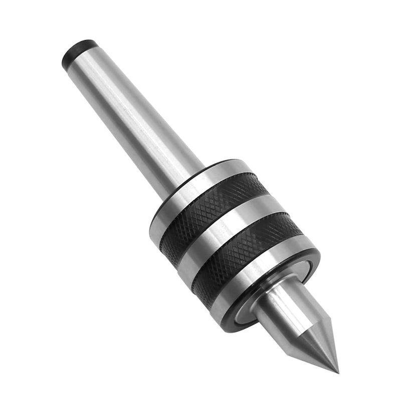 [Australia - AusPower] - MT2 Live Center, 60 Degree Morse Taper 2MT, 5000 Max RPM, Precision Lathe Medium Duty Live Tailstock Center for Triple Bearing Lathe Medium Duty CNC Work 