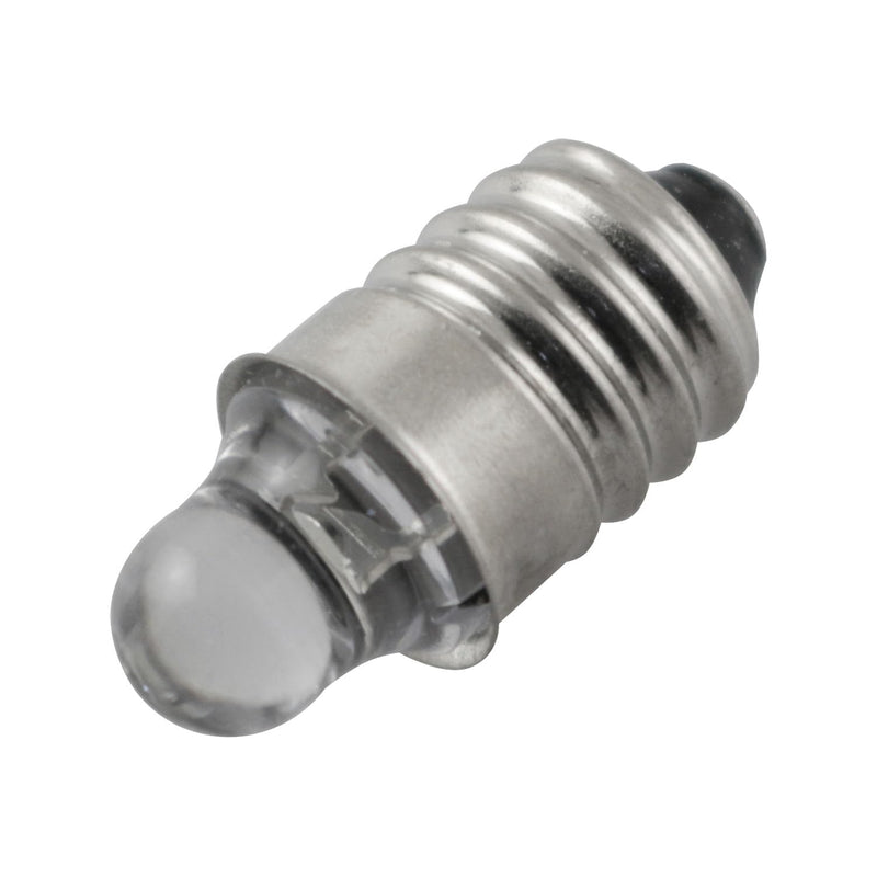 [Australia - AusPower] - Maxmoral 5PCS Miniature Flashlight Bulb E10 Bulb 3V Replacement Bulb Mini Light Pen Crystal Bulb 2.1cm/ 0.83 inch for Medical Pen Crystal Bulb Medical Pen Light Cool White 
