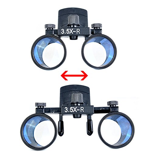 [Australia - AusPower] - 3.5X Binocular Loupes DY-110 Clip-on Type Magnifier Optical Glass 