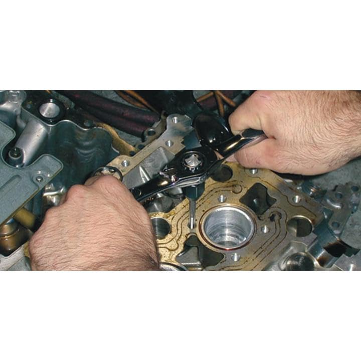 GEARWRENCH 82800 pass-thru large ratcheting T-wrench for socket wrench applications