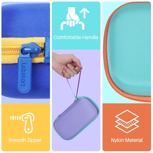 Lebakort Hard Case Compatible with 3Doodler Start+ Essentials/Start Essentials 3D Printing Pen Combo - Mint Green (Only Case) Mint Green Case