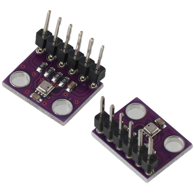 [Australia - AusPower] - Atmospheric 2pcs with IIC I2C Breakout High Precision BME280 3.3V Temperature Humidity Sensor High Speed Barometric Pressure Sensor PCB 
