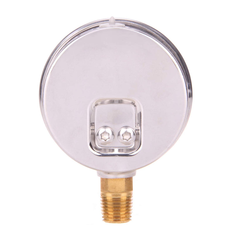 [Australia - AusPower] - MEASUREMAN 2-1/2" Dial Size, Liquid Filled Hydraulic Pressure Gauge, 0-5000psi/kpa, 304 Stainless Steel Case, 1/4" NPT Lower Mount 2 Pack 0-5000 psi / 2PCS 