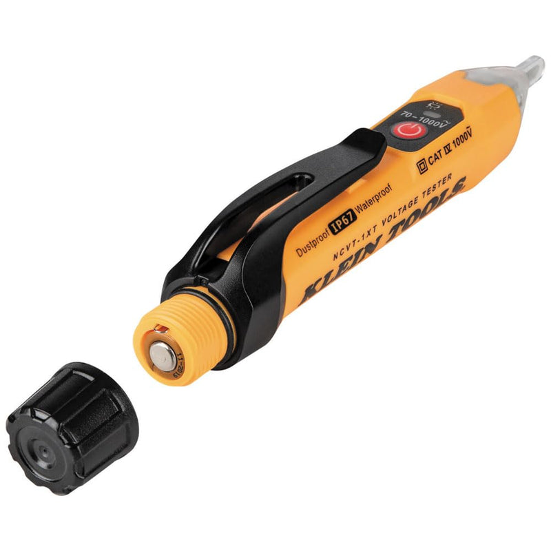 Klein Tools NCVT1XTKIT Non-Contact Low Voltage Tester Pen and GFCI Outlet Premium Test Kit, 70V to 1000V AC, Detects Common Wiring Problems