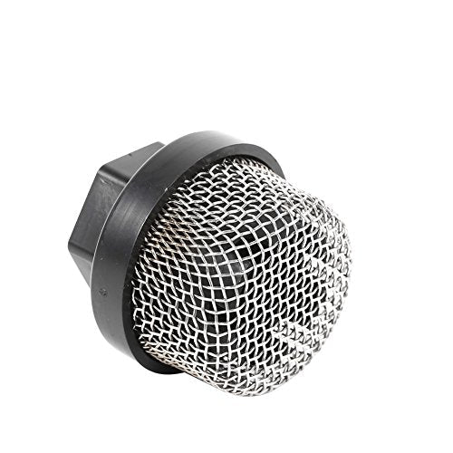 Akozon Crepine Airless 18 mm, Filter Metal Suction Tube for Graco 390 395 495 Pistol Filter Sprayer 1 Piece Inlet Strainer Mesh