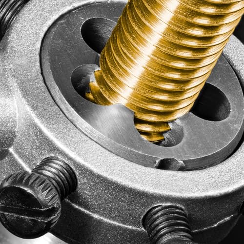 QUARKZMAN M24 x 1.5 Metric Thread Right-Hand Cutting Die Alloy Tool Steel Thread Repair Tool M24 x 1,5